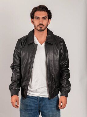 ToughThread Men's Fashion Leather Jacket